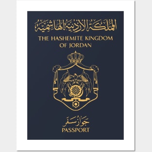 Jordan passport Posters and Art